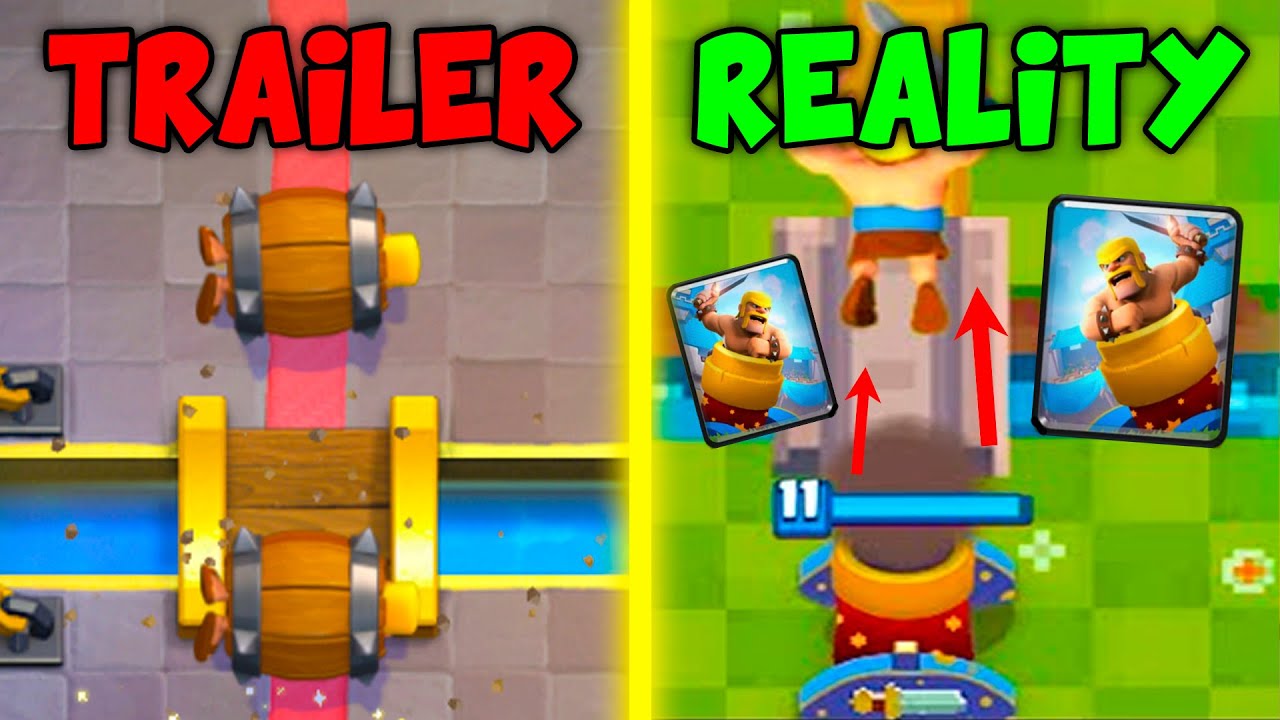 TRAILER vs REALITY BARBARIAN BARREL YouTube