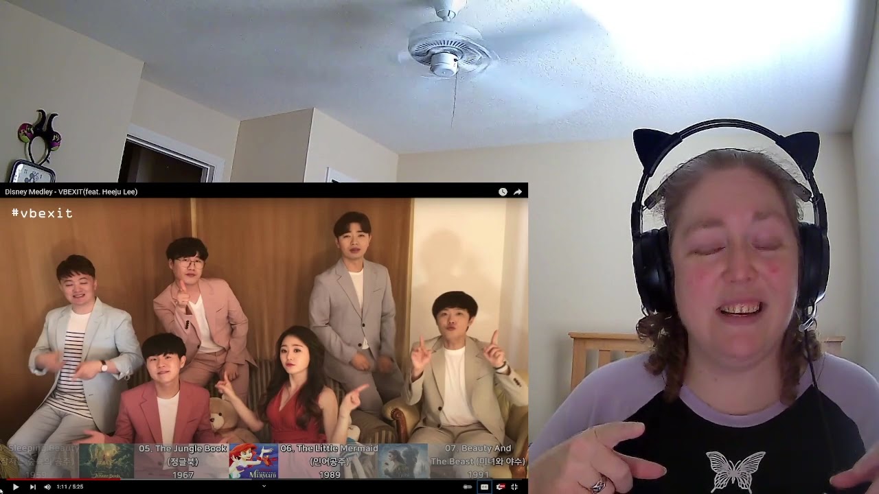 VBEXIT Disney Medley Feat Heeju Lee Reation