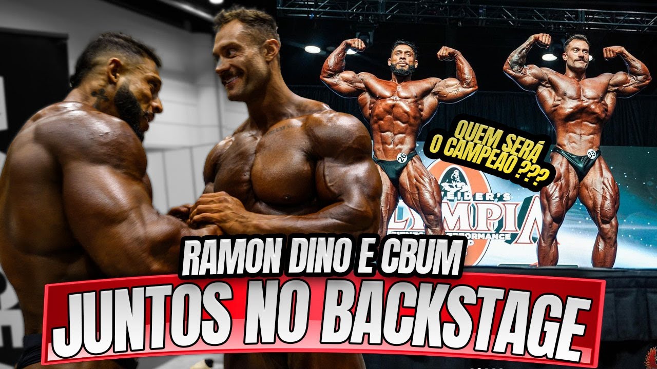 🚨RAMON DINO VS CBUM O COMBATE  –  CENAS EXCLUSIVAS MR OLYMPIA 2023 🚨