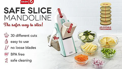 DASH Safe Slice Mandoline: The safer way to slice.