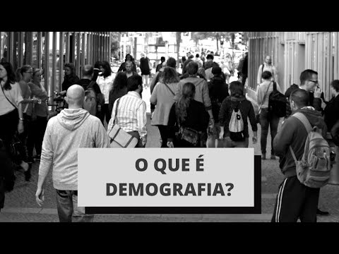 Vídeo: O Que é Demografia