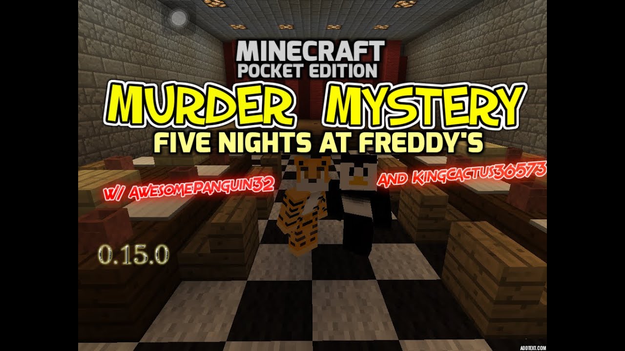 Карта мардер мистери в майнкрафт