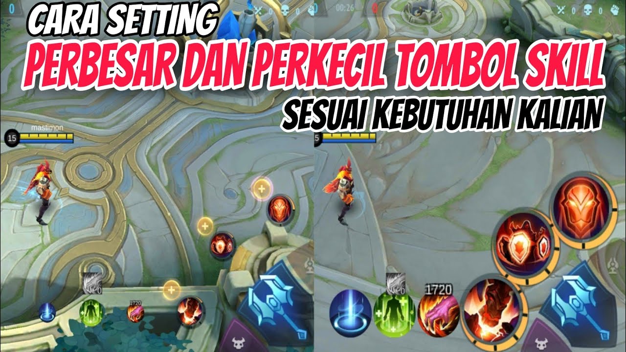 Cara Setting Tombol Skill di Mobile Legends - YouTube