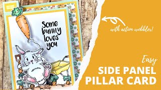 Side Panel Pillar card WITH a WOBBLER!!! NO Dies NEEDED Either.