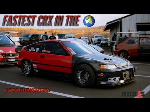 #NYCE1SREWIND ... Fastest Honda CRX in the World ?!?! (2018) @HDAY