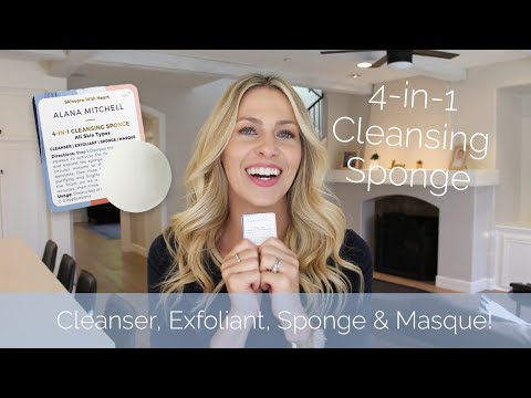 How to Use the Alana Mitchell 4-in-1 Cleansing Sponge! | How To Use