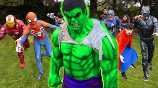 Superhero Transformations! - Avengers VS Hulk