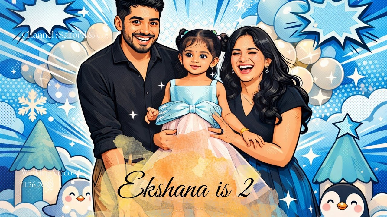 Ekshana is 2 💥🎊