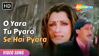 O Yaara Tu Pyaro Se Hai Pyara | Kaash (1987) | Jackie Shroff, Dimple Kapadia | Kishore Kumar