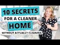 How to FAKE a CLEAN home (without actually cleaning)