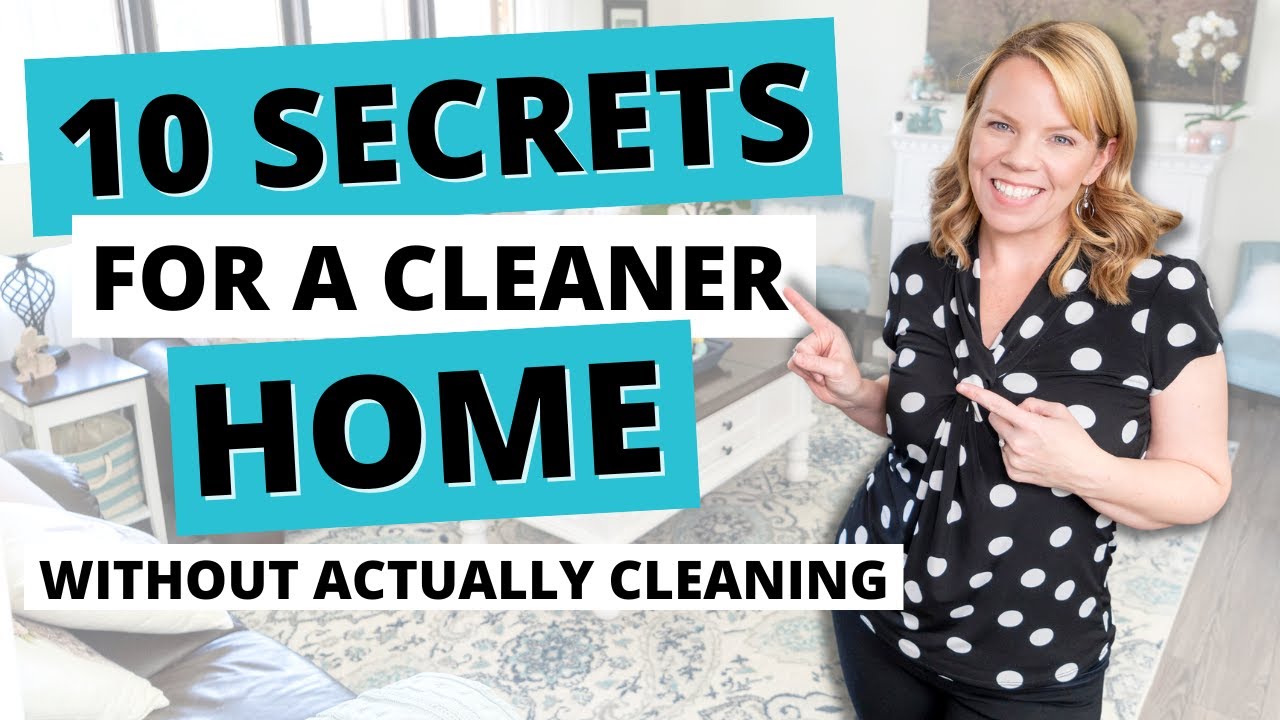 How to Fake a Clean Home in Minutes Flat! {Speed Cleaning 101}