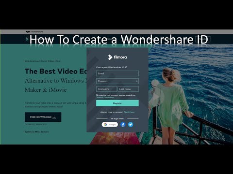 How to Create A Wondershare ID