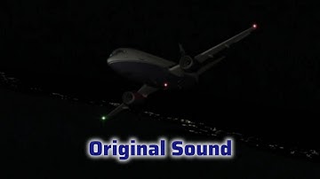 Flash Airlines Flight 604 - Crash Animation (Original Sound)