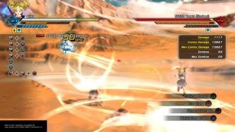 DRAGON BALL XENOVERSE 2 custom combo the blender