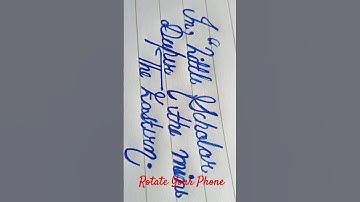 How to Write Neat And clean Cursive Handwriting plz subscribe #cursive #video #shorts