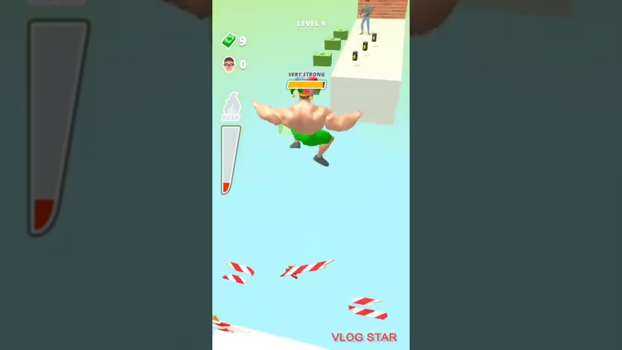 🔥max level in muscle rush😠 