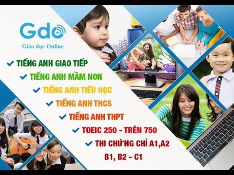 gdo online  New  Giới thiệu chương trình Tiếng Anh Online GDO