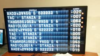 Eliminacode Monitor TFT 40" Orizzontale Solari di Udine screenshot 3