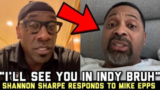 Shannon Sharpe Responds To Mike Epps Threatening To Shoot Him After Turning Down Club Shay Shay