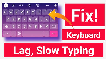 How to fix keyboard lag, not working, late response problem in Android | Hindi
