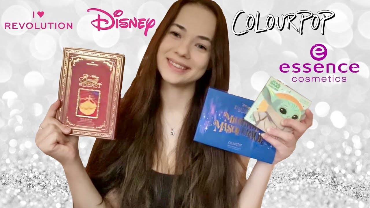 HUGE Disney Makeup Haul and More!! (I Heart Revolution, Colourpop, Essence Cosmetics)