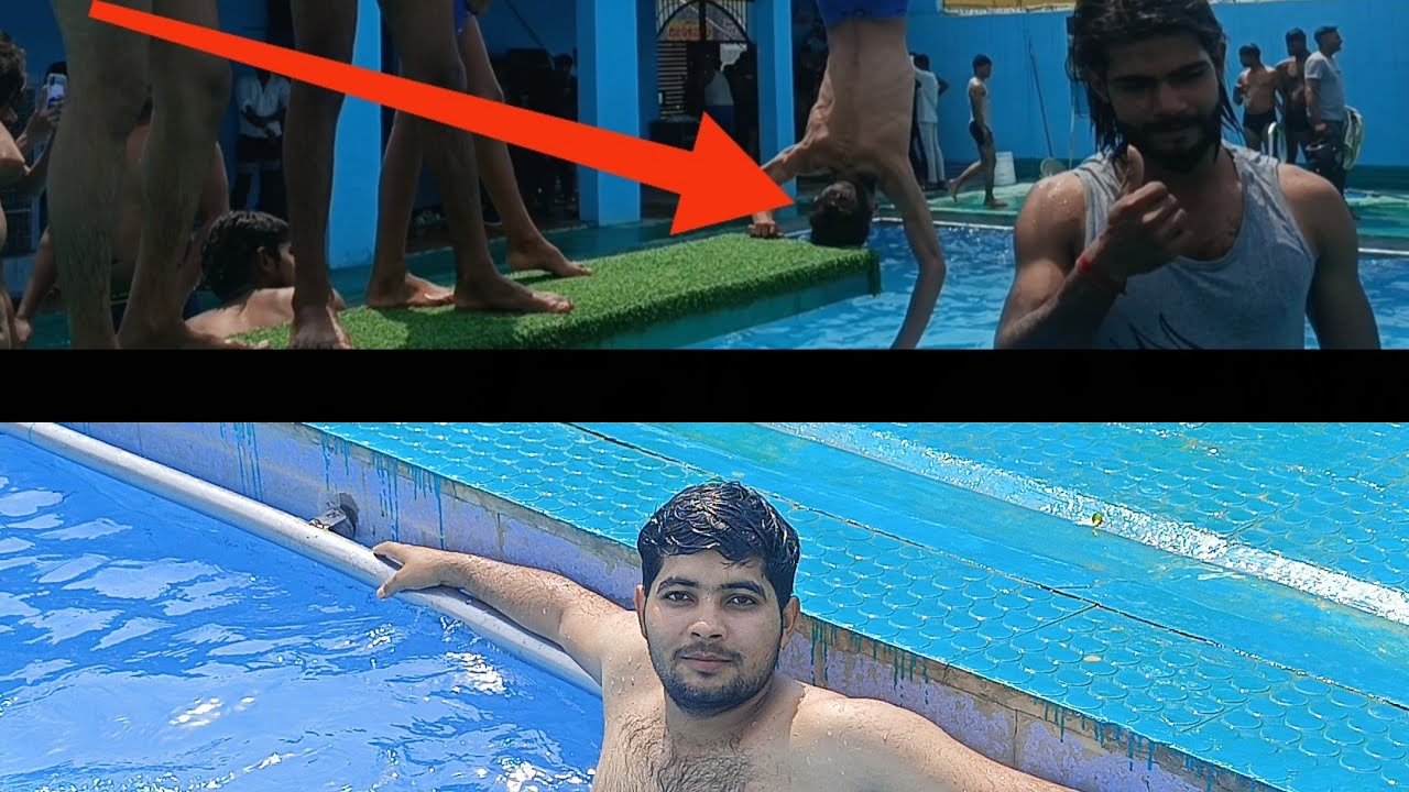 sunday vlog, morning gym, swimming pool ma jump Marne par bacche ko chot Lag Gai