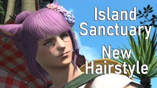 FFXIV: New Hairstyle from Island Sanctuary - Tall Tails