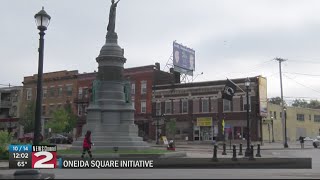 City, county to clean up Oneida Square