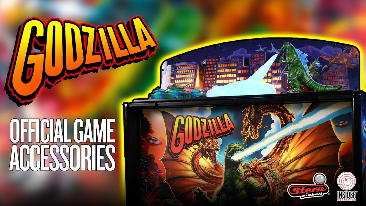 Godzilla Posters (Stern) - Pinball SideBlades™ - Retro Refurbs