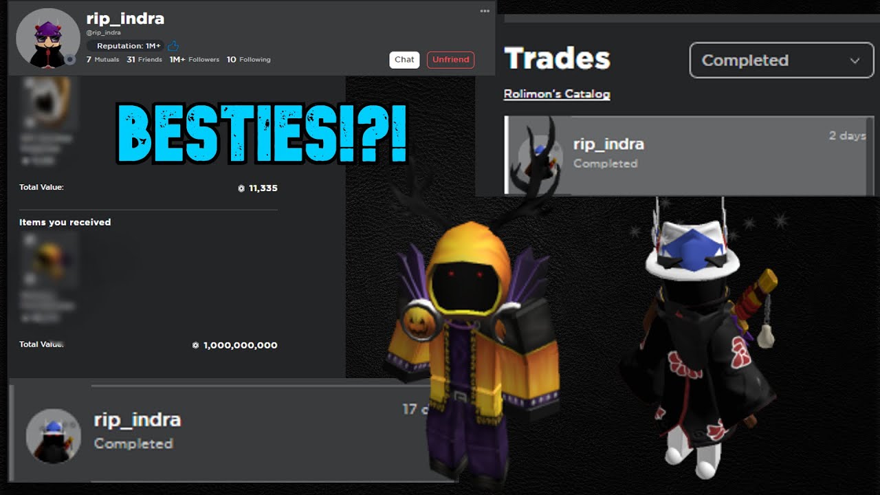 rip_indra  Roblox Player Profile - Rolimon's