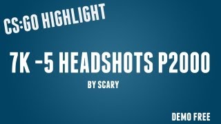 CS:GO FREE DEMO. 5 SICK HEADSHOTS WITH P2000!