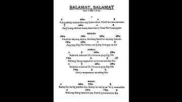 Salamat Salamat Lyrics And Chords 