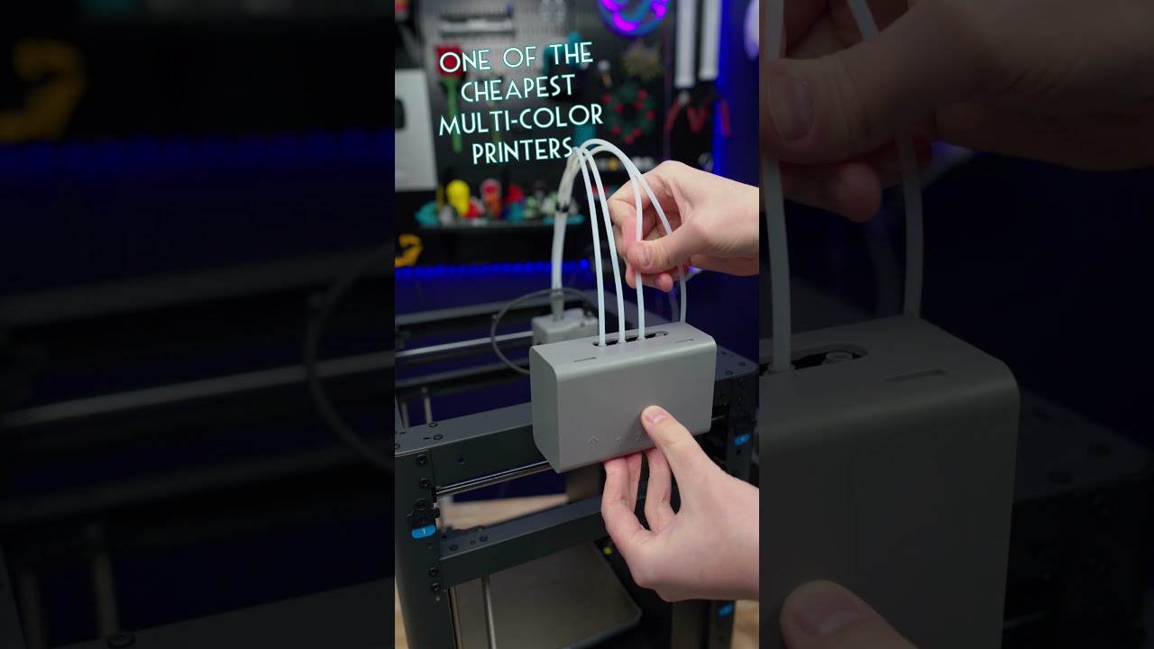 Finally A Unique Multi Color 3D Printer Flashforge AD5X