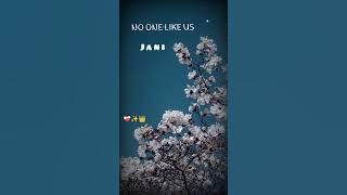 No one like us _ @JANIMUSIC verse _