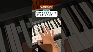 Thousand Miles / Piano Tutorial chicas blancas con traseros Negros