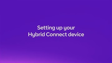 Setting up your Hybrid Connect device ○ BT Business