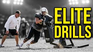 UCF OL Coach Herb Hand - Crowther Sled Drills