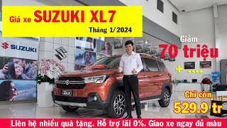 ✅ Suzuki XL7: Giá lăn bánh 1/2024. Khuyến mãi khủng 70 triệu + phụ kiện. Đánh giá chi tiết xe