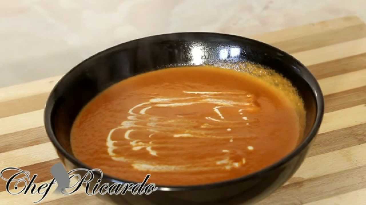 Tomato Soup Recipe | Recipes By Chef Ricardo | Chef Ricardo Cooking