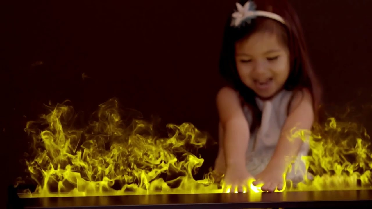 Luxury Indoor Water Vapour Fireplace – Cool Flame Series by Planika at Spacio