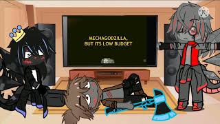 Gacha club:king kong and godzilla reacts to mechagodzilla but low budget created by slick screenshot 5
