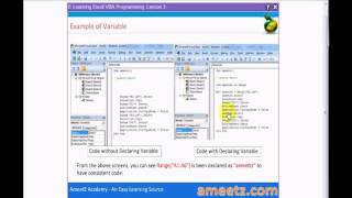 Excel VBA Programming Session 3   Part 5