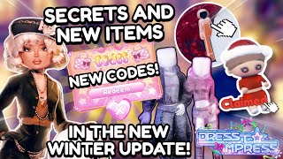 ❄️DRESS TO IMPRESS NEW WINTER UPDATE SECRETS AND QUESTS!!! 🎁🤫