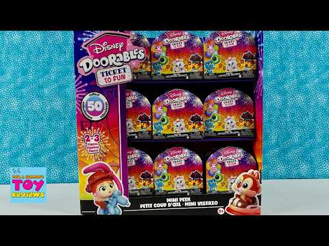 Disney Doorables Ticket To Fun Mini Peek Figure Unboxing