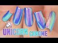 Apply UNICORN Chrome Mirror Powder PERFECTLY! Step by step 🦄