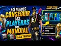 Como reclamar las camisas del mundial en free fire 