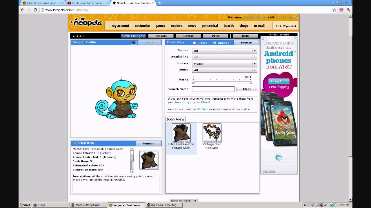 How To Customize Your Neopet YouTube