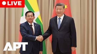 LIVE: Chinese President Xi Jinping Holds Welcome Ceremony for Myanmar President Min Aung Hlaing