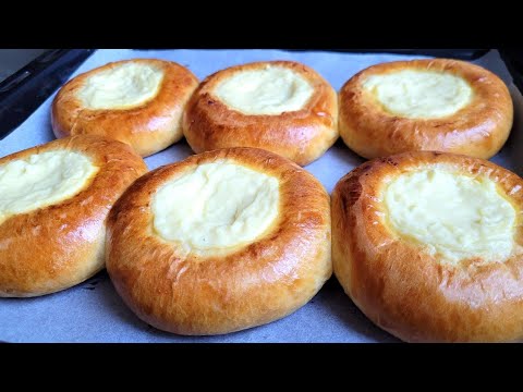 ВАТРУШКИ | Ватрушки с творогом | Сүзбелі Булочки | Қазақша Рецепт | Самый удачный рецепт Ватрушек