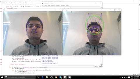Face tracking using OpenCV Python v2.0